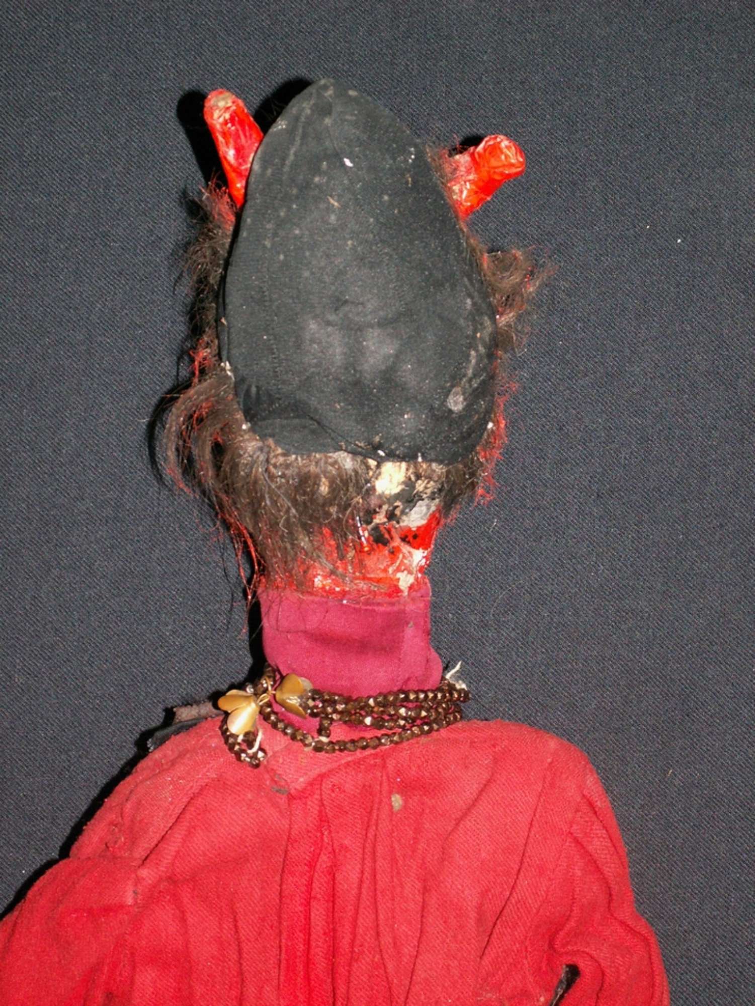 Particolare della testa dopo il restauro